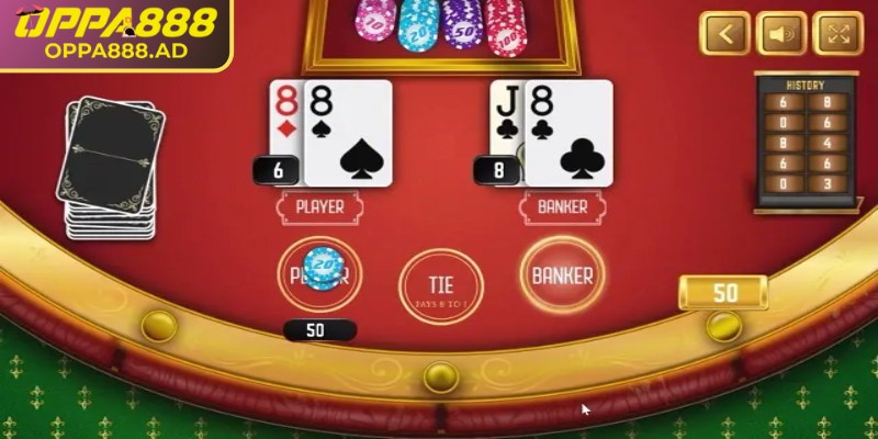 Baccarat Oppa888 – Sàn bài online nơi may mắn thăng hoa 2 Thuật ngữ quan trọng cần nắm khi tham gia