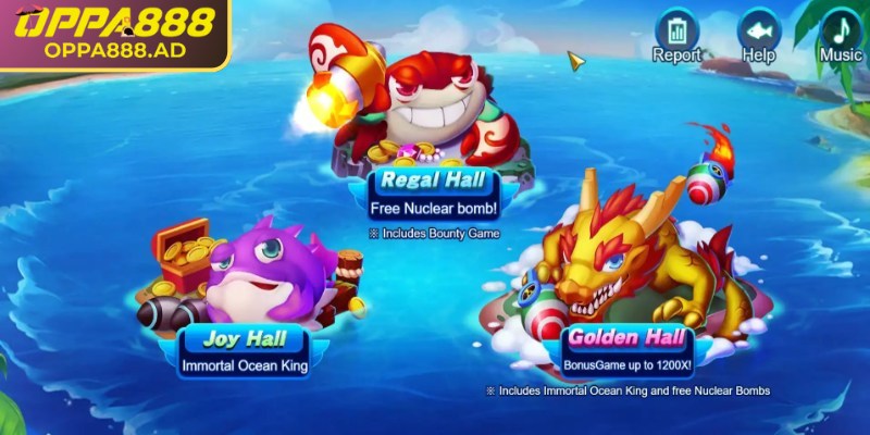 Bombing Fishing Oppa888 – Săn Cá, thả bom, nhận quà khủng 2 Nhiệm vụ trò chơi hấp dẫn