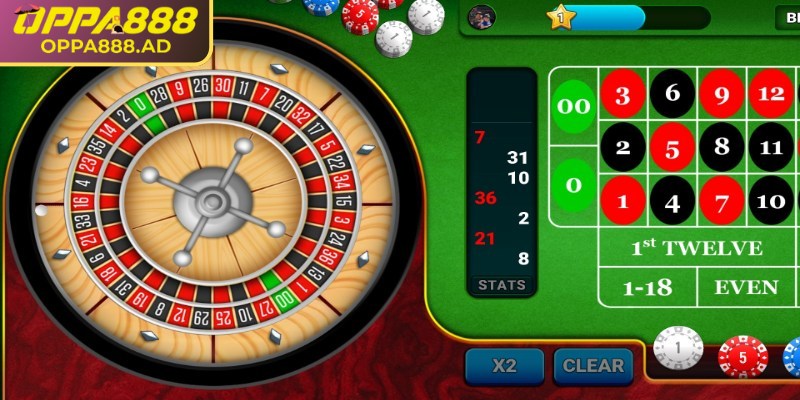 Roulette Oppa888: Trải nghiệm nơi nhịp tim đập cùng quả bóng 2 Đa dạng cửa cược để bạn lựa chọn